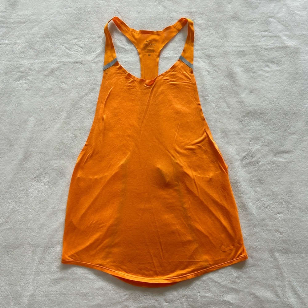 Nike Women's Vibrant Orange Tank Top